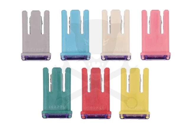 Biztosíték készlet MCASE - Blokkbiztosíték7 db-os - Connect