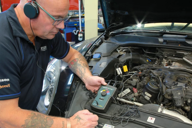 Sztetoszkóp, ötcsatornás elektronikus zajkereső - Gunson