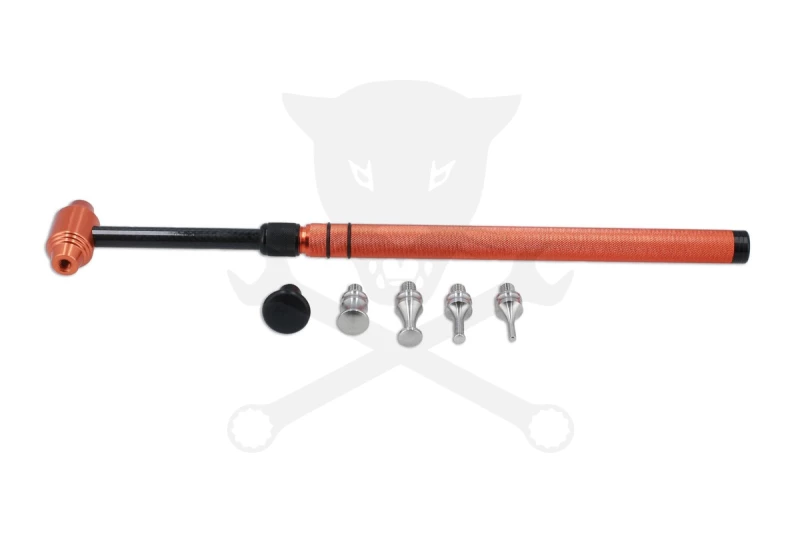 Kalapács karosszéria 5 db cserélhető fejek, teleszkópos nyél