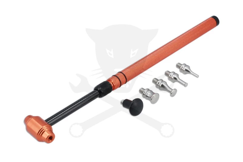 Kalapács karosszéria 5 db cserélhető fejek, teleszkópos nyél