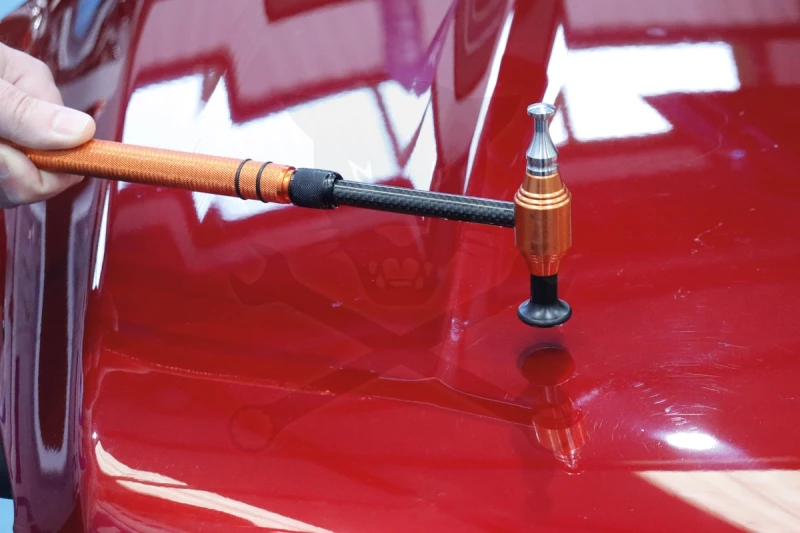 Kalapács karosszéria 5 db cserélhető fejek, teleszkópos nyél