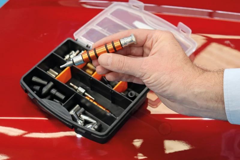 Horpadásjavító készlet cserélhető fejekkel