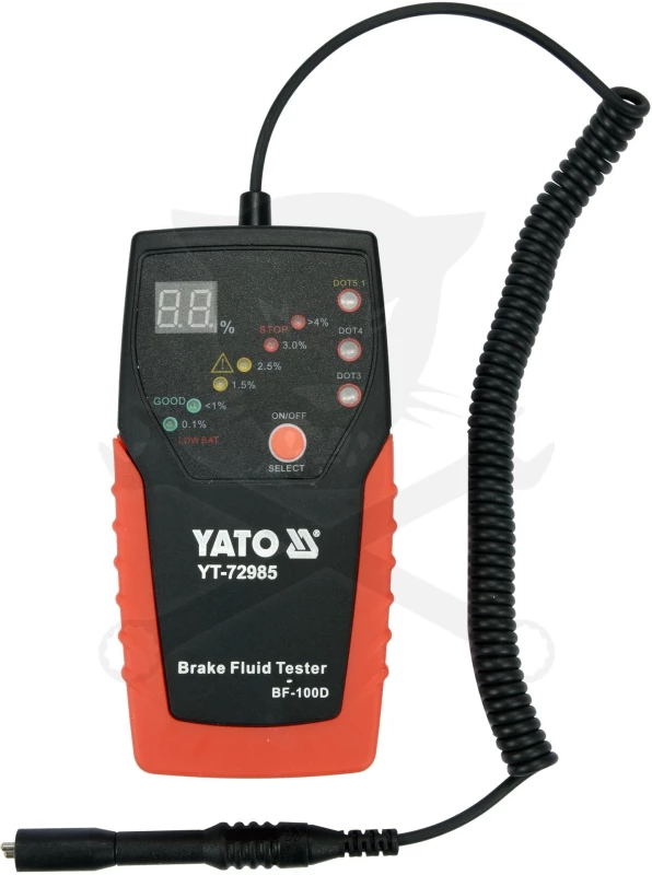 Fékolaj - fékfolyadék forráspont mérő műszer DOT3 - 4 - 5.1 - Yato