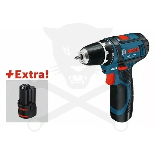 Fúró-csavarozó, akkus 12V   30 Nm 2x2.0 Ah GSR12V-15 + kéziszerszám