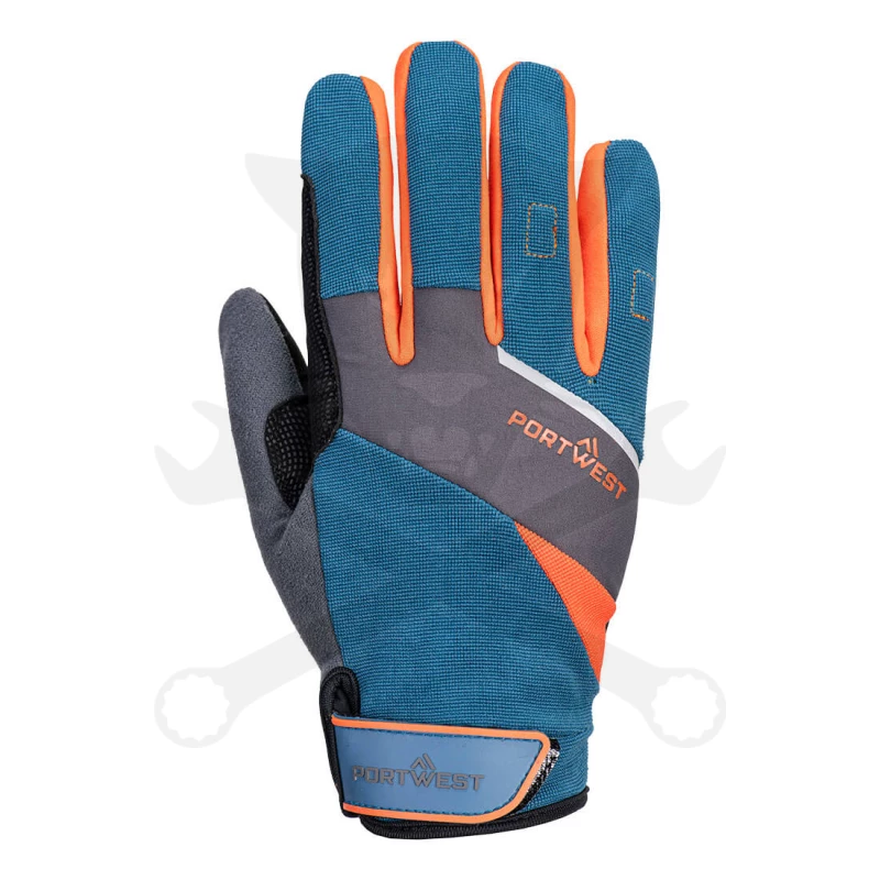 Kesztyű - vágásbiztos B. vágási szint DX4 LR Cut  9/L KÉK - Portwest