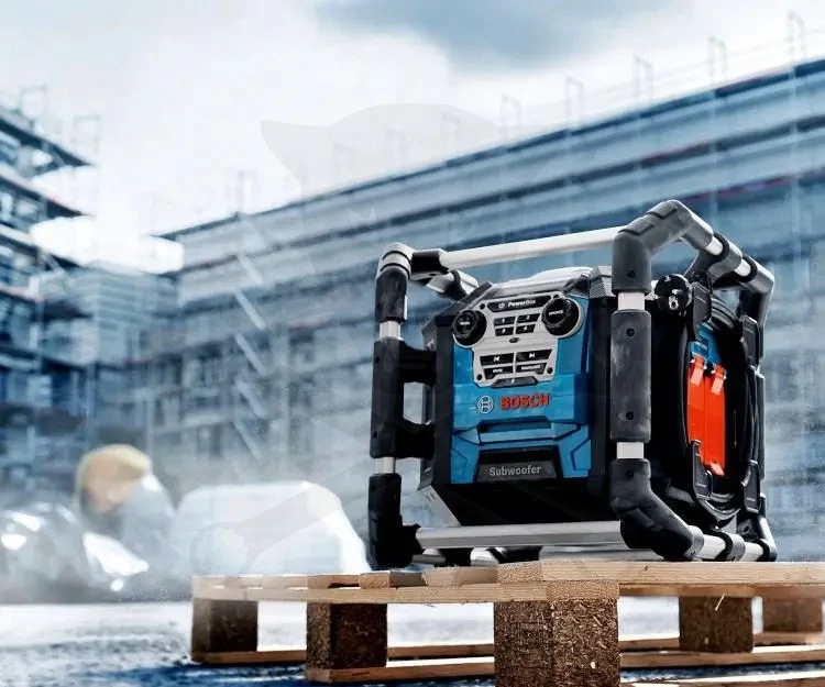 Rádió, akkus 18V AC/DC BLUETOOTH, FM - akku nélkül - GPB 18V-5 C