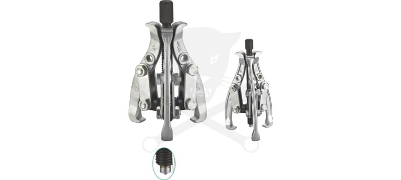 Csapágylehúzó 3 körmös, átfordítható max. 200 mm, 8" golyós közp. - (SN105/08)