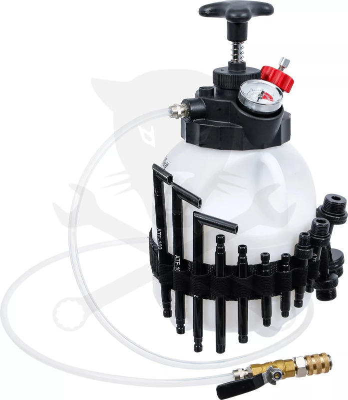 Váltóolaj-betöltő komplett készlet ATF / DSG / CVT váltókhoz, mérőórás -