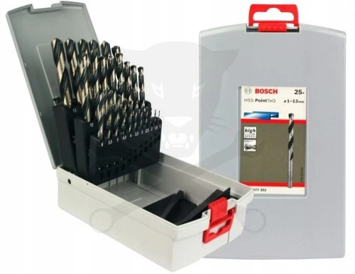 Csigafúró készlet HSS  25 db-os 1,0-13,0 mm - Bosch