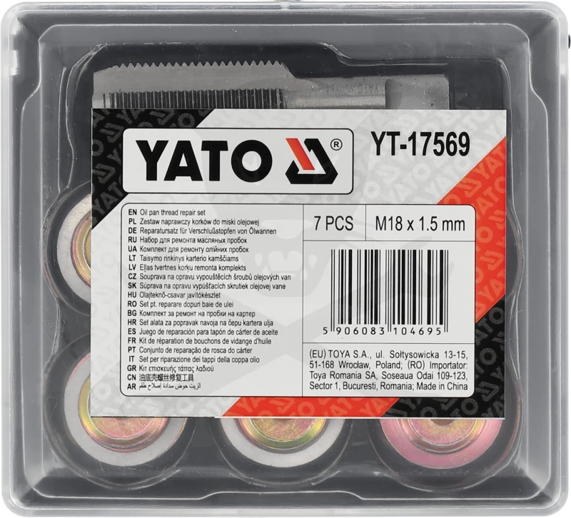 Menetjavító készlet olajleeresztő csavarhoz M18x1,5 -