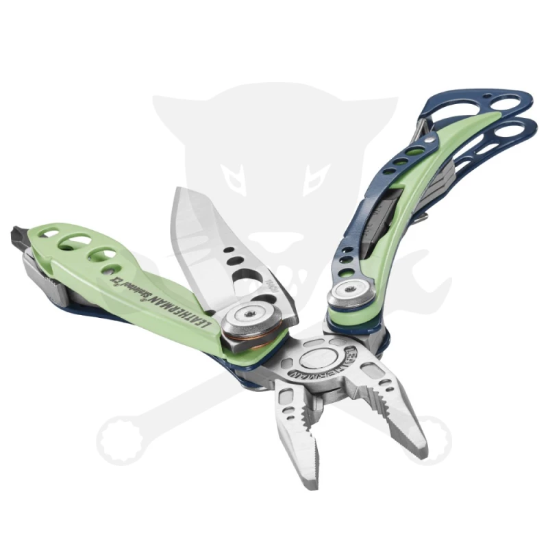 Multifunkciós szerszám Leatherman Skeletool CX Verdant