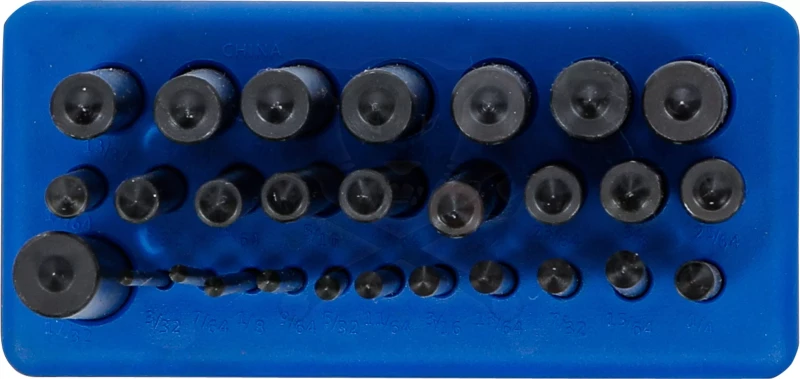 Csapkiütő készlet 28 db-os spec. kialakítás féknyergekhez - BGS