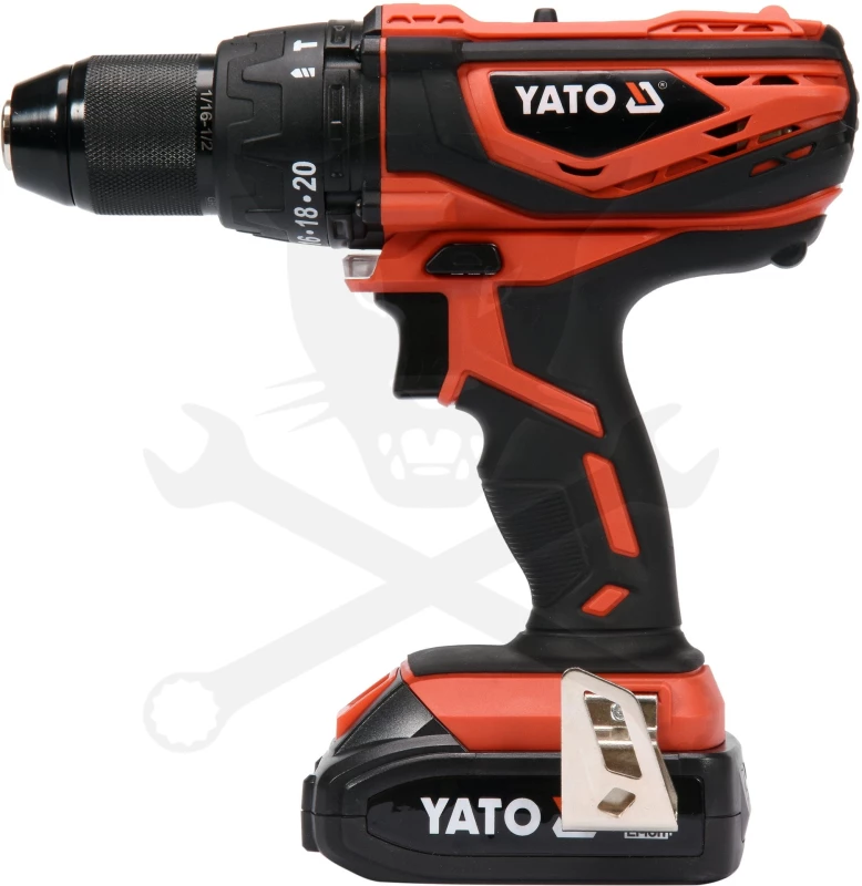 Ütvefúró-csavarbehajtó, akkus 18V   40 Nm 2x2Ah - Yato