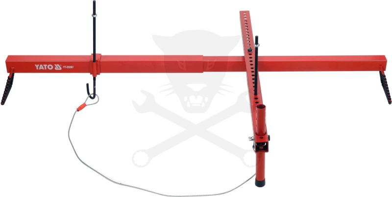 Motorfelfüggesztő - esőcsatornába való - kereszt gerenda