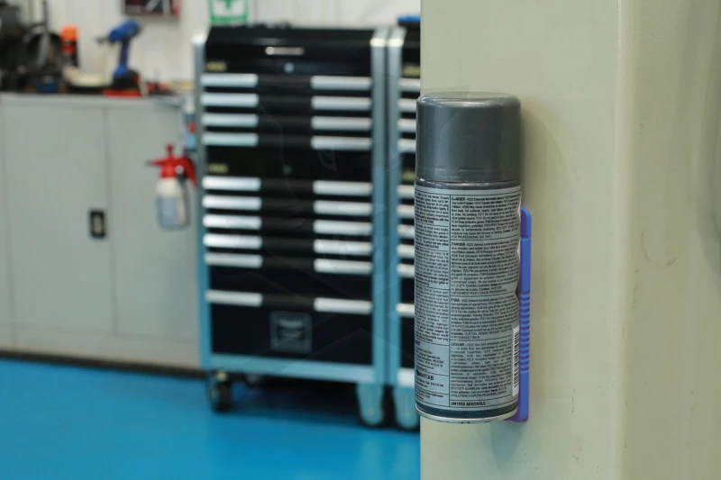 Mágneses spray-tartó 400 ml-ig, univerzális 3db/cs - Laser