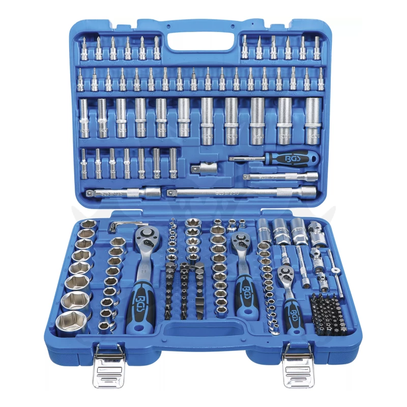 Szerszámkészlet 192 részes dugókulcs készlet 1/2"-3/8"-1/4" PRO TORQUE