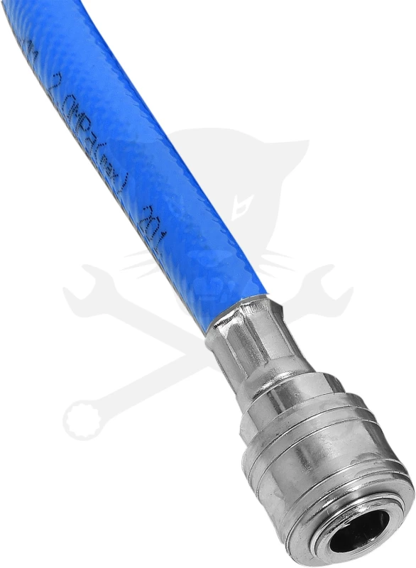Levegőcső szerelt kék 20 méteres, standard gyorscsatlakozóval - Yato