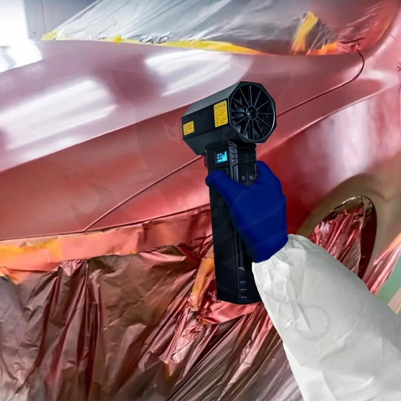 Légfúvó kézi akkus, LED lámpával - JUMBO - Hubitools