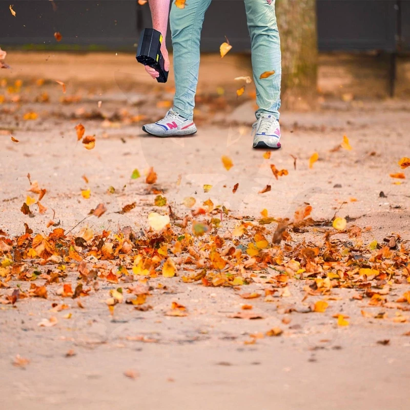 Légfúvó kézi akkus, LED lámpával - JUMBO - Hubitools