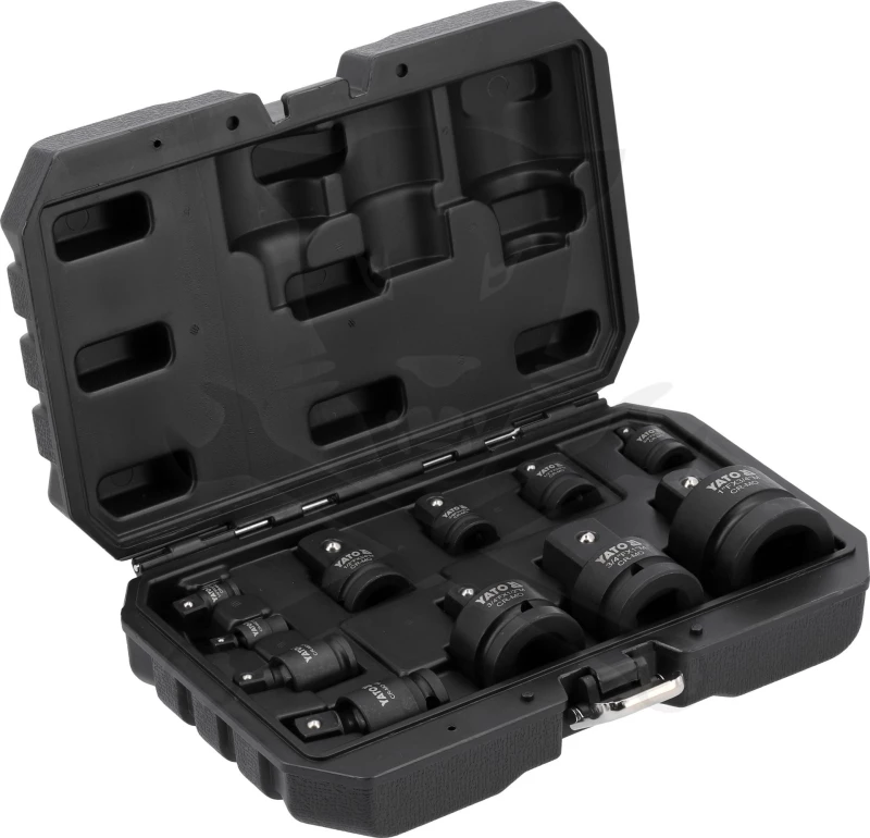 Adapter készlet 1/4"-3/8"-1/2"-3/4"-1"  11 db-os készlet- gépi - Yato