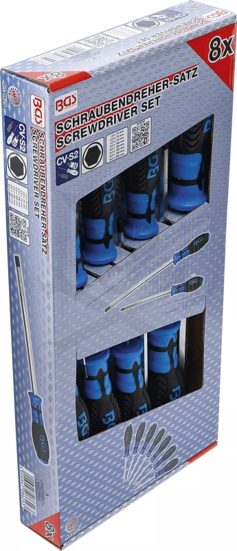 Csavarhúzó készlet imbusz 8 részes 1,5 - 8 mm - BGS