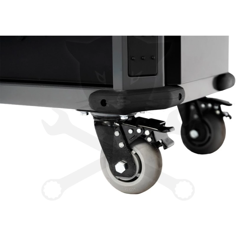 Szerszámos kocsi gyári-felszerelt 388 db-os 13 fiók TECH S. FEKETE -