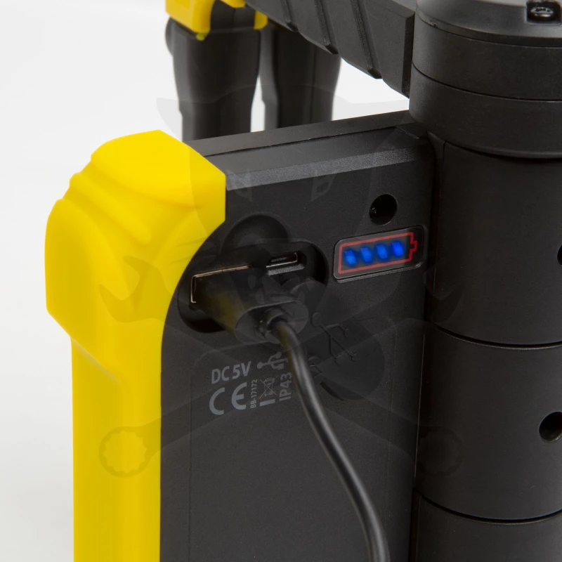 Szerelőlámpa (Munkalámpa) LED COB 2x10 W - 2x1000 lm