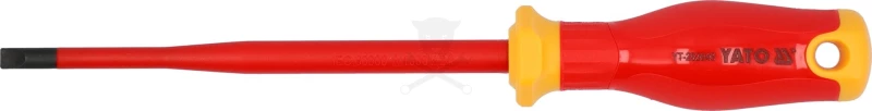 Csavarhúzó szigetelt lapos 6,5x150 mm VDE 1000V - Slim - Yato