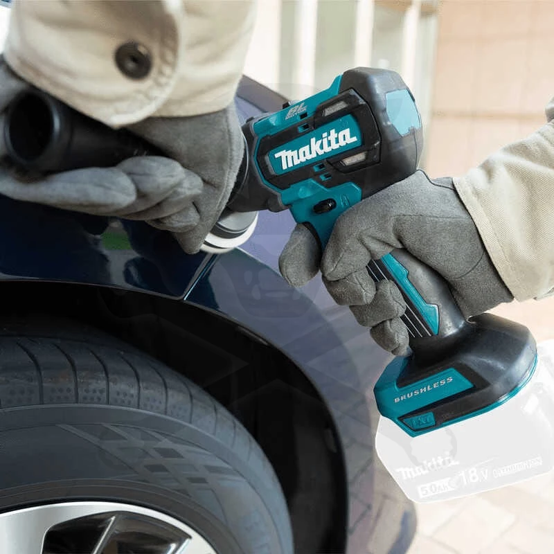 Polírozógép 18 V -  50 / 80 mm akku nélkül + koffer - Makita -