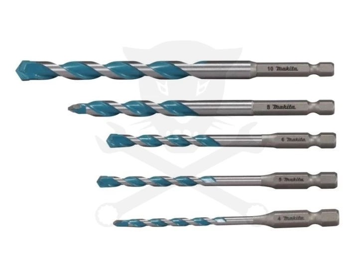 Fúrószár készlet 5 db-os multifúró, bit befogású - Makita