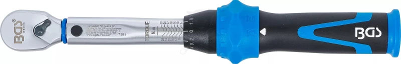 Nyomatékkulcs   6-30 Nm 1/4" - BGS