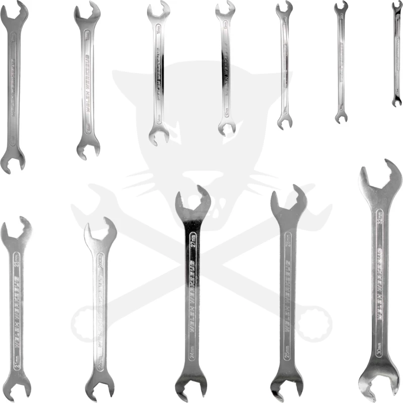 Villás-villáskulcs készlet 12 db-os 6 - 32 mm LOK-TYP - ULTRA VÉKONY -