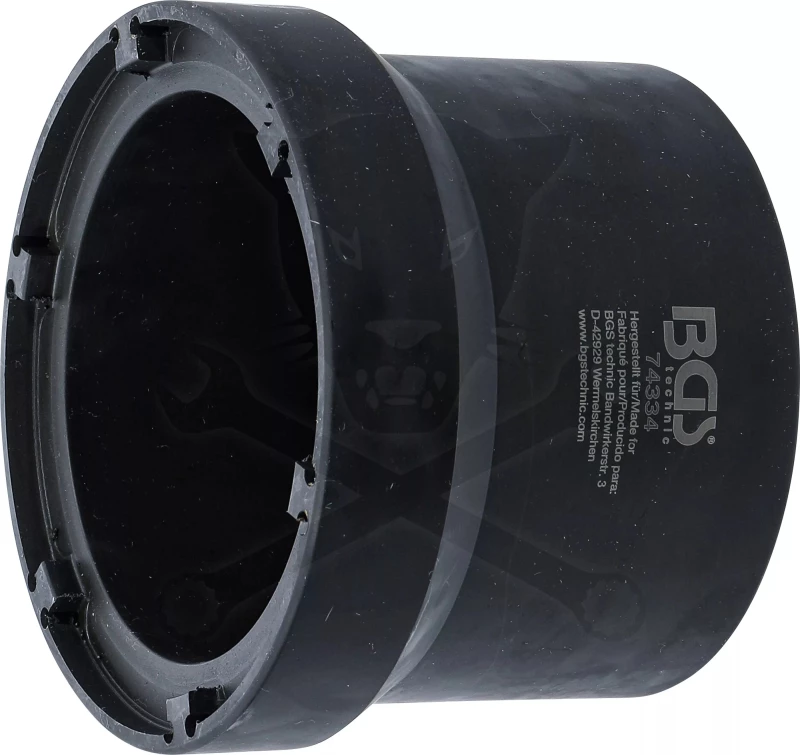 Körmös dugókulcs belső 6 körmös 126-113 mm MAN - Mercede hátsó tengely