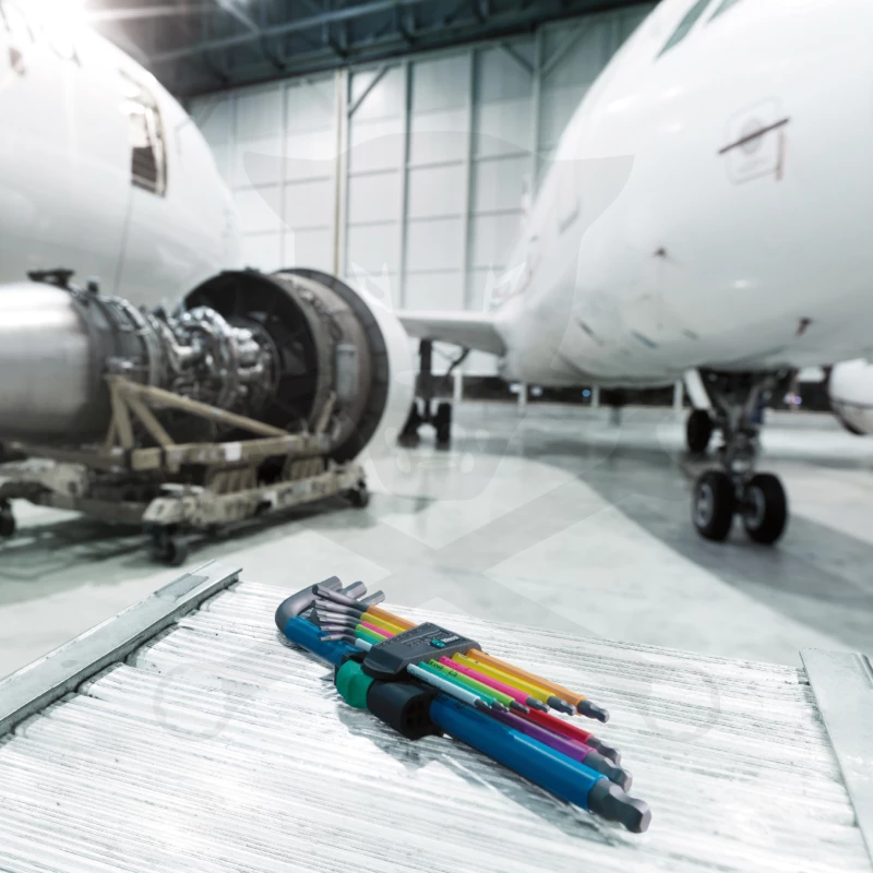 Imbuszkulcs készlet 9 db-os hosszú, gömbvégű 1,5-10 mm - HF 1 - Wera