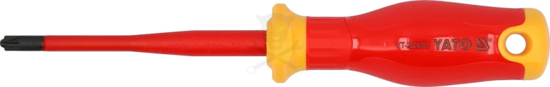 Csavarhúzó VDE 1000 V szigetelt +-/PZ2x100 mm - Slim - Yato