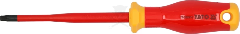 Csavarhúzó VDE 1000 V szigetelt Torx 30 x 125 mm - Slim - Yato