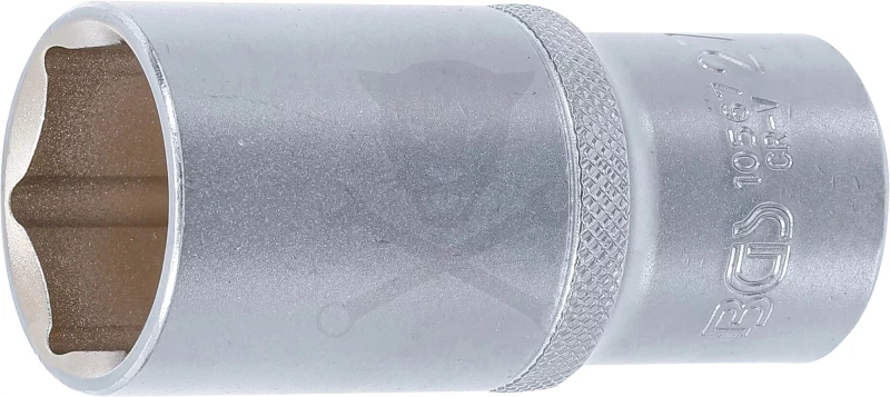 Dugókulcs - crowafej 1/2" 6 lap hosszú 27 mm BGS