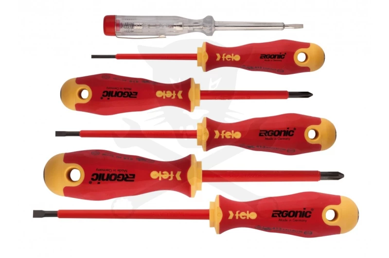 Csavarhúzó készlet Ergonic VDE 1000 V szigetelt SL PH+fázisceruza 6 r. -