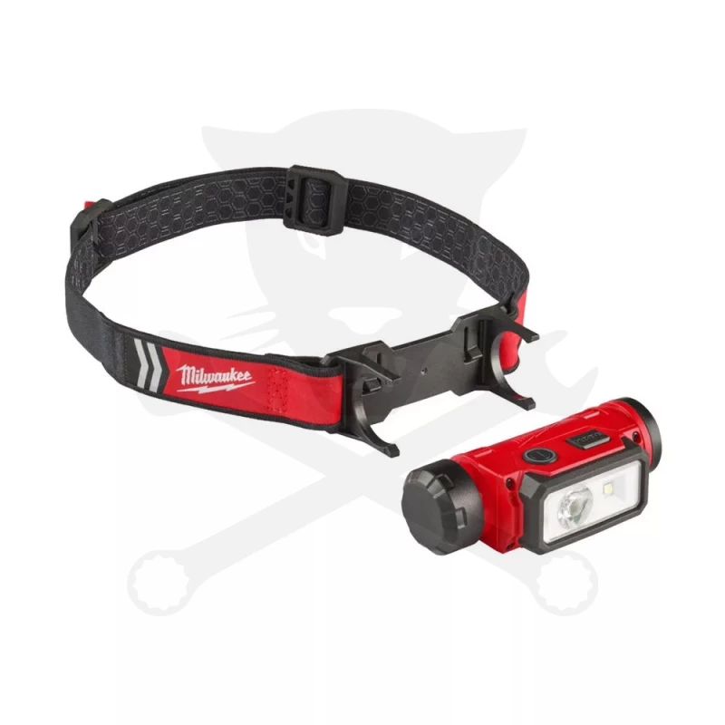 Szerelőlámpa - Fejlámpa L4 B3 600 Lumen IP54 USB L4HL2-301 - Milwa