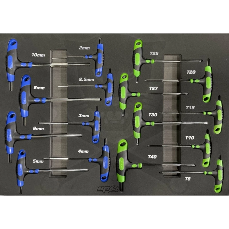 Műhelybútor SP SERIES Szett: 2640x2000x460 mm + FA + SZÜRKE + 268DB