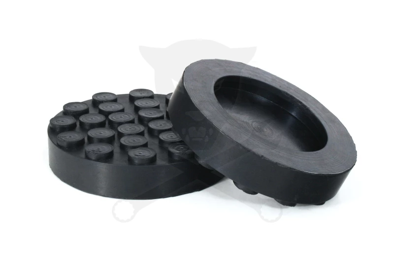 Gumipogácsa csápos emelőhöz 120/ 85 mm-es peremes+betét pöttyös