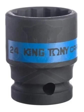 Légkulcsfej 1/2" 12 l.n. 24-es - KingTony
