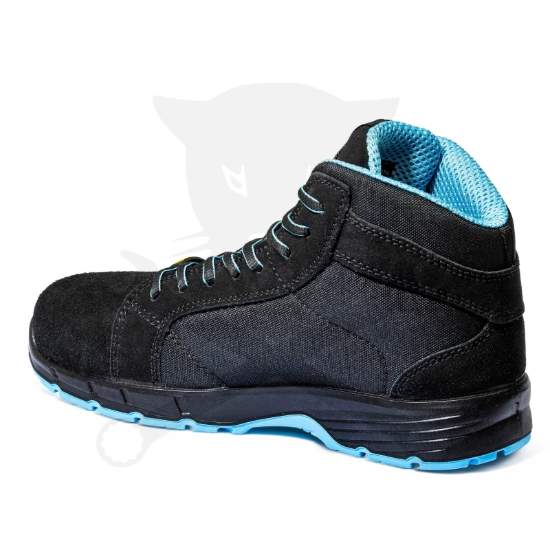 Munkavédelmi bakancs SPARCO - Horizon-H FARGO ESD S3S SR FO Fekete-Kék 49-es