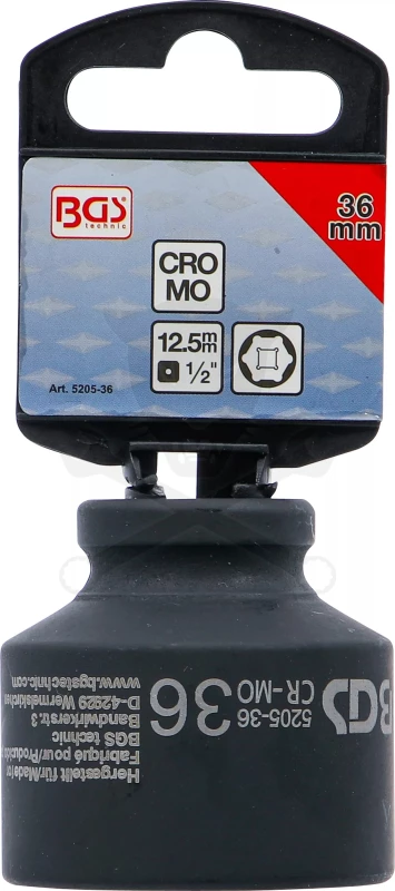 Légkulcsfej 1/2" 6 l.n. 36-os - BGS