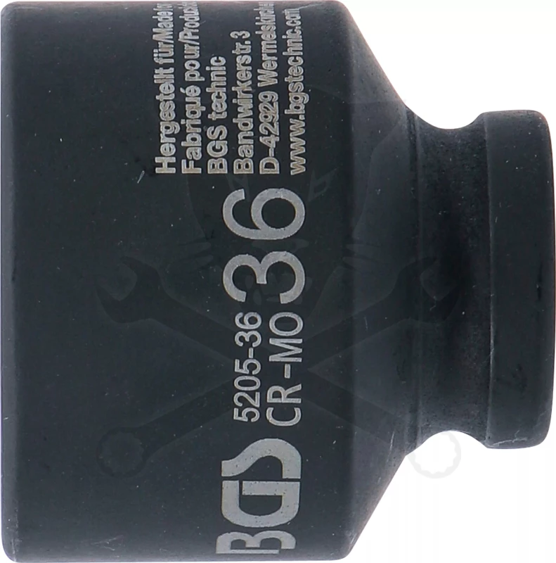 Légkulcsfej 1/2" 6 l.n. 36-os - BGS