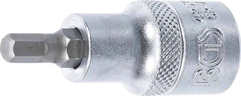 Rátűzőkulcs - crowa+bit 1/2" imbusz 6 mm - BGS