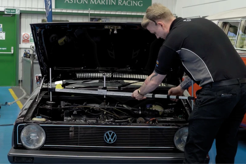 Mérőrúd teleszkópos 1000 - 3000 mm - PowerTec