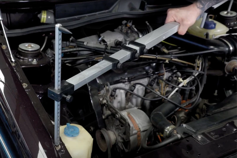 Mérőrúd teleszkópos 1000 - 3000 mm - PowerTec