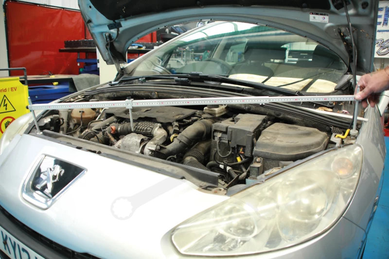 Mérőrúd karosszériás mérésekhez 1000 - 1860 mm - PowerTec