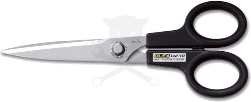 Olló, ipari felhasználásra, egyenes 70 / 165 mm - Olfa